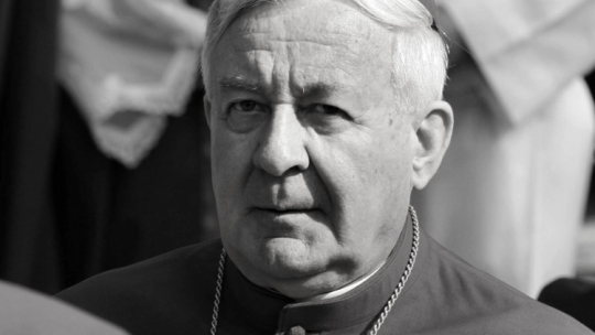 Gniezno, 2008-04-27. Abp Juliusz Paetz. PAP/B. Borowiak