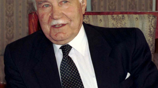 Ryszard Kaczorowski. Fot. PAP/W. Stein