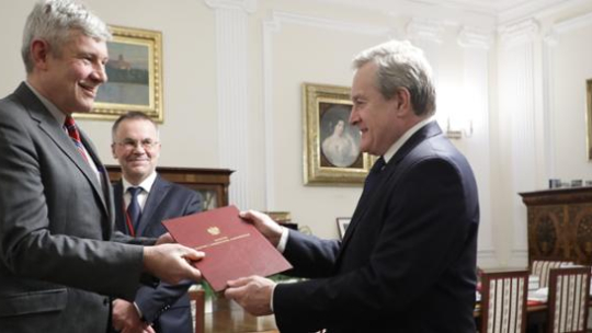 Dyrektor Muzeum Pałacu Króla Jana III w Wilanowie - Paweł Jaskanis. Fot. MKiDN 