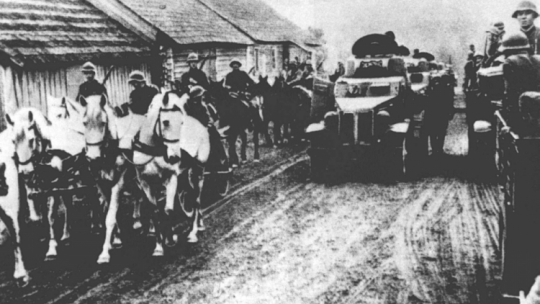 17 września 1939 – wojska ZSRS zajmują wschodnie tereny Polski. Fot. PAP/CAF-archiwum