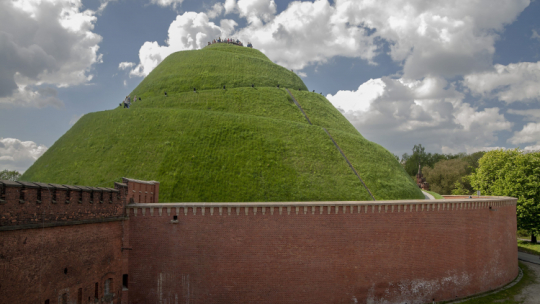 Kraków, 10.05.2008. Kopiec Kościuszki.  PAP/J. Ochoński