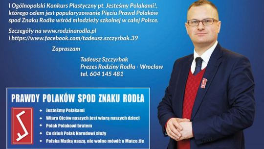 I Ogólnopolski Konkurs Plastyczny pt. „Jesteśmy Polakami!”