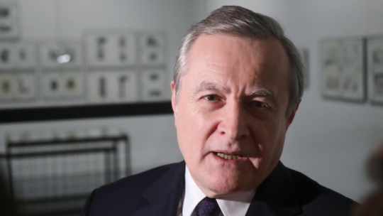 Minister kultury i dziedzictwa narodowego prof. Piotr Gliński. Fot. PAP/W. Olkuśnik
