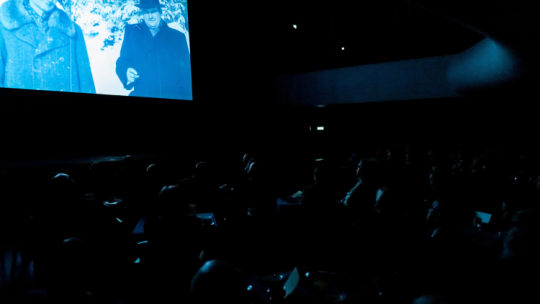 Premiera filmu dokumentalnego „Oto człowiek – rzecz o Henryku Sławiku i Józsefie Antallu”. Fot. PAP/A. Grygiel
