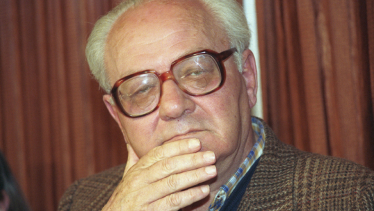 Gustaw Herling-Grudziński. Fot. PAP/G. Rogiński