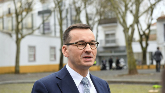 Premier Mateusz Morawiecki. Fot. PAP/R. Pietruszka