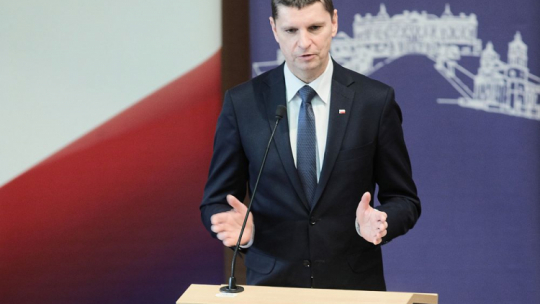 Minister edukacji narodowej Dariusz Piontkowski. 02.2020. Fot. PAP/A. Reszko