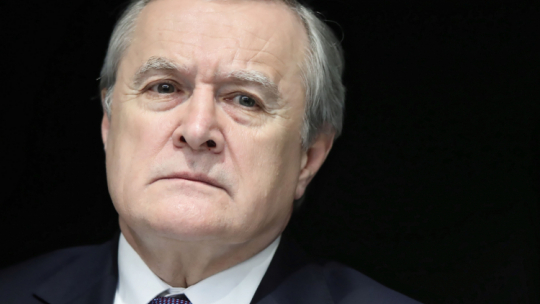 Warszawa, 27.02.2020. Wiceprezes Rady Ministrów, Minister Kultury i dziedzictwa Narodowego Piotr Gliński. Fot. PAP/L. Szymański