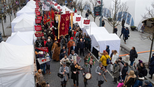 Kiermasz Kaziukowy w Wilnie. 06.03.2020. Fot. PAP/V. Doveiko