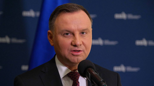 Prezydent Andrzej Duda. Fot. PAP/M. Marek