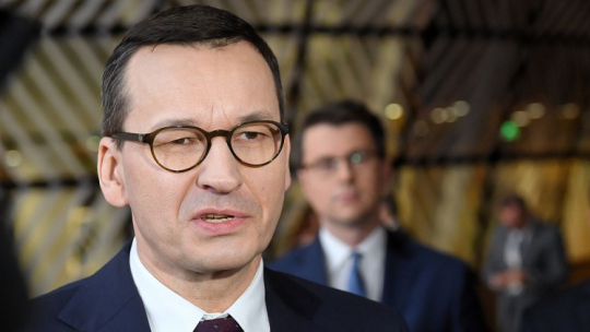 Premier Mateusz Morawiecki. Fot. PAP/R. Pietruszka