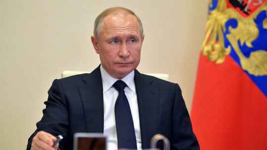 Prezydent Rosji Władimir Putin. Fot. PAP/EPA