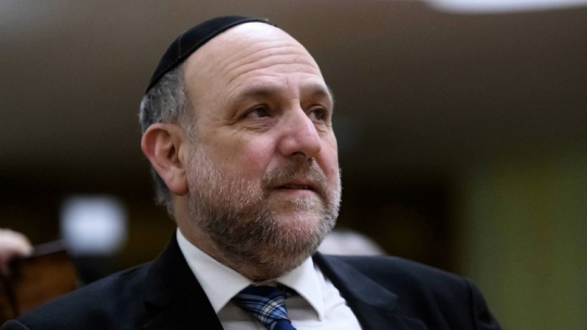 Naczelny Rabin Polski Michael Schudrich. Fot. PAP/J. Kaczmarczyk