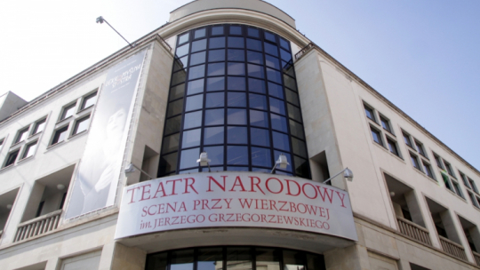 Warszawa, budynek Teatru Narodowego – Scena przy Wierzbowej im. Jerzego Grzegorzewskiego. Fot. PAP/T. Gzell