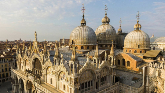 Bazylika św. Marka w Wenecji. Fot. PAP/EPA