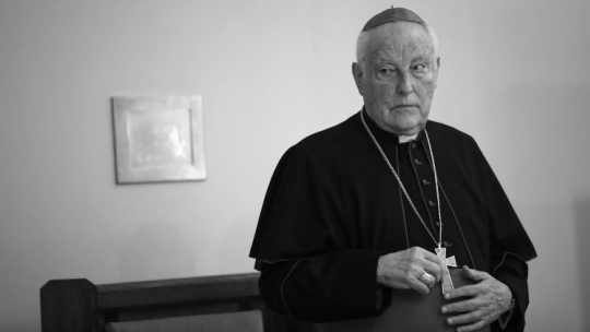 Kraków, 16.10.2019. Kard. Zenon Grocholewski podczas inauguracji roku akademickiego 2019/2020 na Uniwersytecie Papieskim Jana Pawła II w Krakowie. PAP/Ł. Gągulski