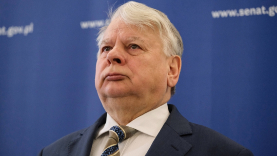 Warszawa, 03.02.2020. Wicemarszałek wyższej izby parlamentu Bogdan Borusewicz. Fot. PAP/M. Marek 