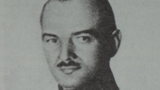 Ppor. Józef Michalski, jeden z dowódców II Powstania Śląskiego. Źródło: Wikipedia Commons