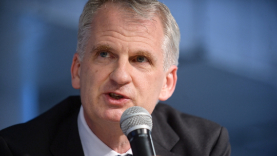 Timothy Snyder. Fot. PAP/M. Obara