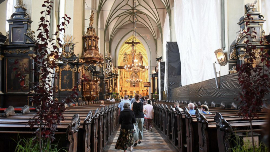 Uroczyste otwarcie kościoła św. Mikołaja w Gdańsku. 08.08.2020. Fot. PAP/M. Gadomski