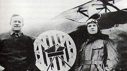 Merion C. Cooper i Cedric Fauntleroy. 1920 r. Źródło: Wikimedia Commons