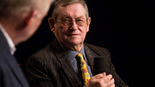 Prof. Norman Davies. Fot. PAP/W. Jargiło