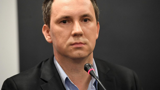 Dyrektor Polskiego Instytutu Sztuki Filmowej Radosław Śmigulski. Fot. PAP/R. Pietruszka