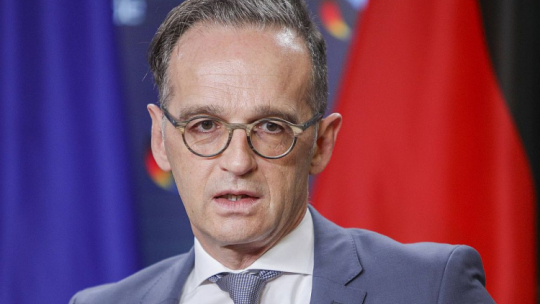 Szef MSZ Niemiec Heiko Mass. Fot. PAP/EPA