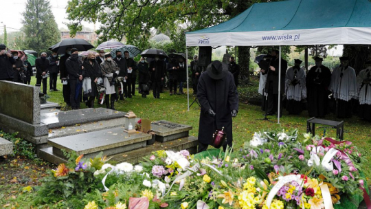 Pogrzeb byłego zwierzchnika polskich luteranów, biskupa Jana Szarka w Bielsku-Białej. Fot. PAP/A. Grygiel