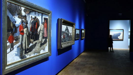 Wystawa „Polska. Siła obrazu” w Muzeum Narodowym w Warszawie. Fot. PAP/R. Guz