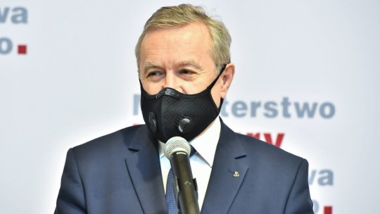 Warszawa, 30.12.2020. Minister kultury, dziedzictwa narodowego i sportu Piotr Gliński. Fot.A. Lange