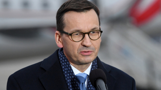 Premier Mateusz Morawiecki. Fot. PAP/R. Pietruszka