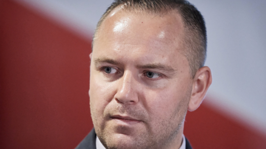 Dyrektor Muzeum II Wojny Światowej Karol Nawrocki. Fot. PAP/A. Warżawa