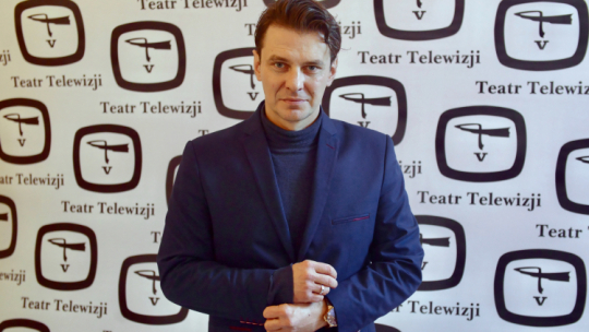 Aktor Marcin Kwaśny. Fot. PAP/J. Kamiński