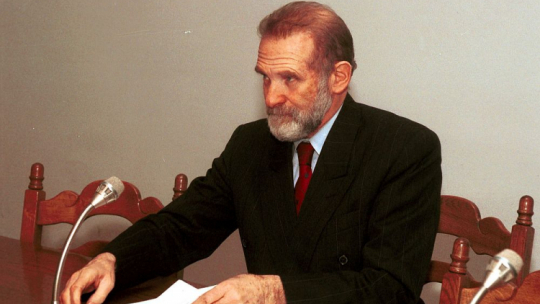 Bronisław Geremek. Fot. PAP/P. T. Walczak