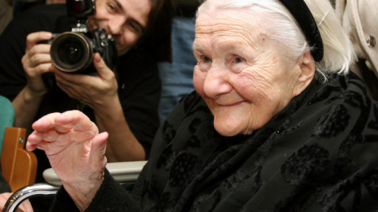 Irena Sendlerowa. Fot. PAP/R. Pietruszka