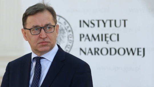 Prezes IPN Jarosław Szarek. Fot. PAP/R. Guz