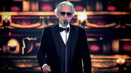 Andrea Bocelli. Fot. PAP/EPA