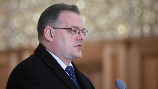 Szef Urzędu do Spraw Kombatantów i Osób Represjonowanych Jan Józef Kasprzyk. Fot. PAP/L. Szymański