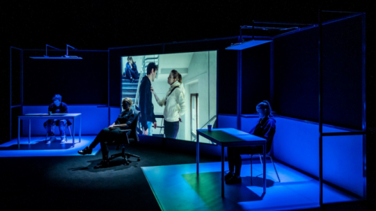 Spektakl „#Otagowani”. Źródło: Teatr Powszechny w Łodzi
