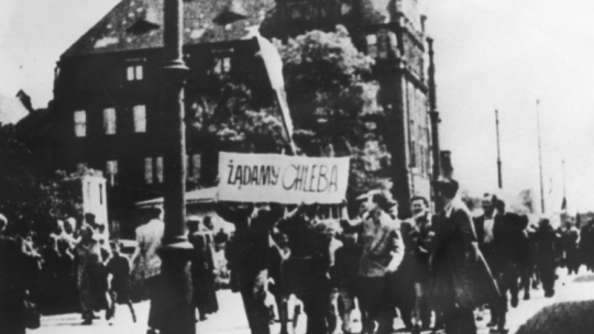 06 1956, Poznań. Fot. PAP/CAF-reprodukcja