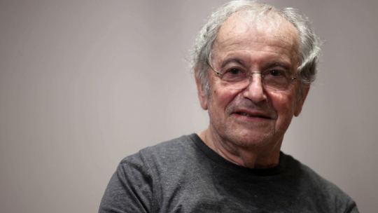 Kraków, 02.06.2021. Fotografik Ryszard Horowitz podczas spotkania w ramach 61. Krakowskiego Festiwalu Filmowego. Fot. PAP/Ł. Gągulski