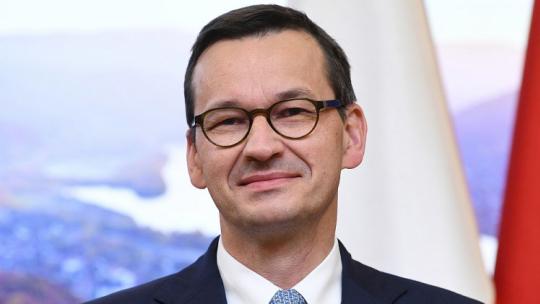 Premier Mateusz Morawiecki. Fot. PAP/R. Pietruszka