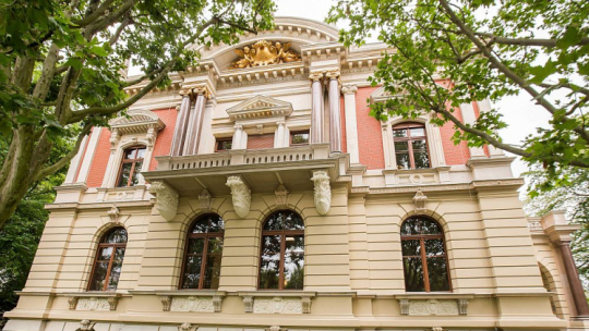 Odrestaurowana Willa Lentza w Szczecinie. Fot. PAP/J. Muszyński