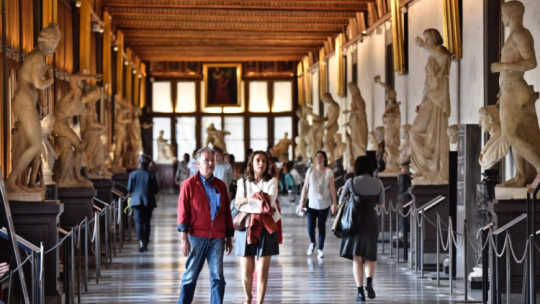 Galeria Uffizi. Fot. PAP/EPA