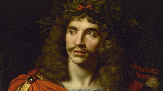 Molier, portret Nicolasa Mignarda, 1658. Źródło: Wikimedia Commons