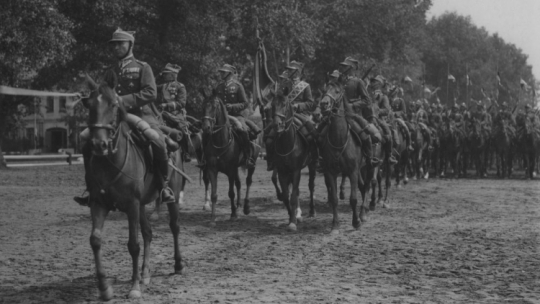 15-lecie 1 Pułku Ułanów Krechowieckich w Augustowie. 1932 r. Fot. NAC