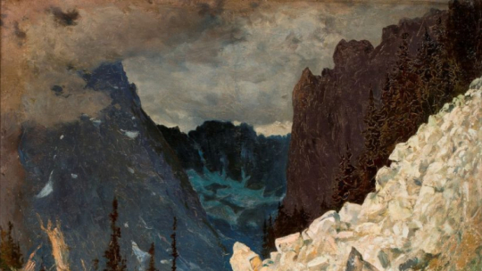 Wojciech Gerson, Zwał skalisty. Źródło: Muzeum Tatrzańskie