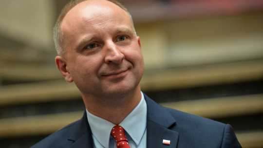 Prezydencki minister Wojciech Kolarski. Fot. PAP/M. Obara