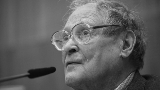 Biofizyk, obrońca praw człowieka i działacz polityczny Siergiej Kowalow. Fot. PAP/J. Turczyk